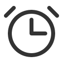 иконка alarm, будильник