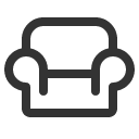 иконка armchair, кресло