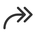 иконка arrow bend double up right, arrow, стрелка, bend, double, up, стрелка вверх, right