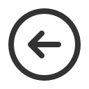 иконка arrow circle left, arrow, стрелка, circle, left