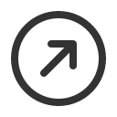 иконка arrow circle up right, arrow, стрелка, circle, up, стрелка вверх, right