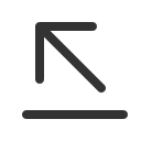 иконка arrow up left, arrow, стрелка, up, стрелка вверх, left
