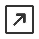 иконка arrow square up right, arrow, стрелка, square, up, стрелка вверх, right