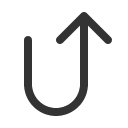 иконка arrow u right up, arrow, стрелка, right, up, стрелка вверх