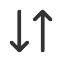 иконка arrows down up, arrows, down, стрелка, up, стрелка вверх