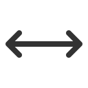 иконка arrows horizontal, arrows, horizontal, документ