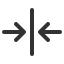 иконки arrows in horizontal, arrows, in, увеличить, horizontal, документ