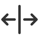 иконки arrows out horizontal, arrows, out, horizontal, документ