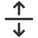иконка arrows out vertical, arrows, out, vertical