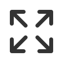 иконка arrows out, arrows, out