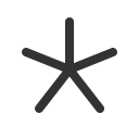 иконки asterisk simple, asterisk, звездочка, simple