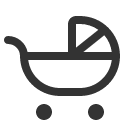 иконка baby carriage, baby, ребенок, carriage