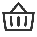 иконка basket, корзина