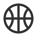 иконка basketball, баскетбольный мяч