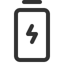 иконка battery charging vertical, battery, батарея, charging, vertical