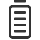 иконка battery vertical full, battery, батарея, vertical, full