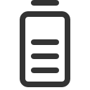 иконка battery vertical high, battery, батарея, vertical, high
