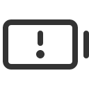 иконки battery warning, battery, батарея, warning, предупреждение