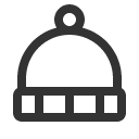 иконка beanie, шапка