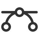 иконки bezier curve, кривая, bezier, curve, стрелка