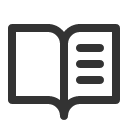 иконка book open text, book, книга, open, text, текст
