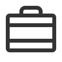 иконки briefcase metal, briefcase, портфель, metal