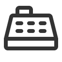 иконки cash register, cash, кассовый аппарат, register