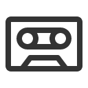 иконки cassette tape, cassette, tape