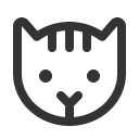 иконка cat, кот