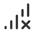 иконка cell signal x, cell, signal, сигнал