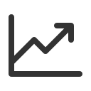 иконки chart up, chart, график, up, стрелка вверх
