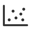 иконки chart scatter, chart, график, scatter