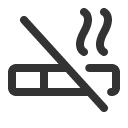 иконки cigarette slash, cigarette, slash
