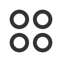 иконка circles four, circles, four