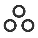 иконки circles three, circles, three