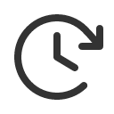 иконка clock clockwise, clock, часы, clockwise
