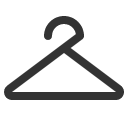 иконки coat hanger, coat, пальто, hanger