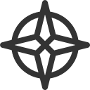 иконки compass rose, compass, компас, rose, роза