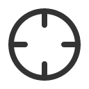 иконки crosshair simple, crosshair, simple