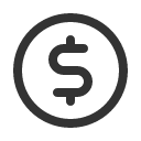 иконки currency circle dollar, currency, circle, dollar, доллар