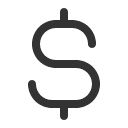 иконки currency dollar simple, currency, dollar, доллар, simple