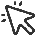 иконки cursor click, cursor, click
