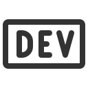 иконка dev to logo, dev, to, logo