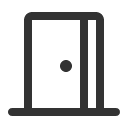 иконка door open, door, дверь, open