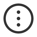 иконки dots three circle vertical, dots, three, circle, vertical