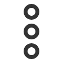 иконки dots three vertical, dots, three, vertical