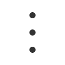 иконки dots three vertical, dots, three, vertical