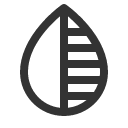иконка drop half, drop, half, батарея