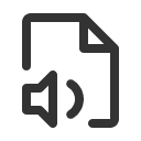 иконка file audio, file, файл, audio, музыка