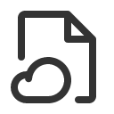 иконка file cloud, file, файл, cloud, облако